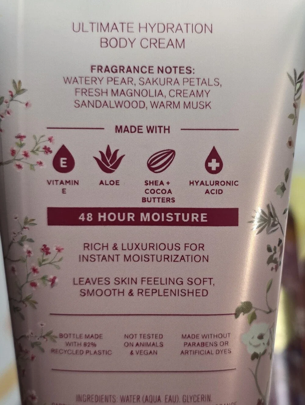 Bath & Body Works Forever Cherry Blossom Body Care Set 5 Piece NEW